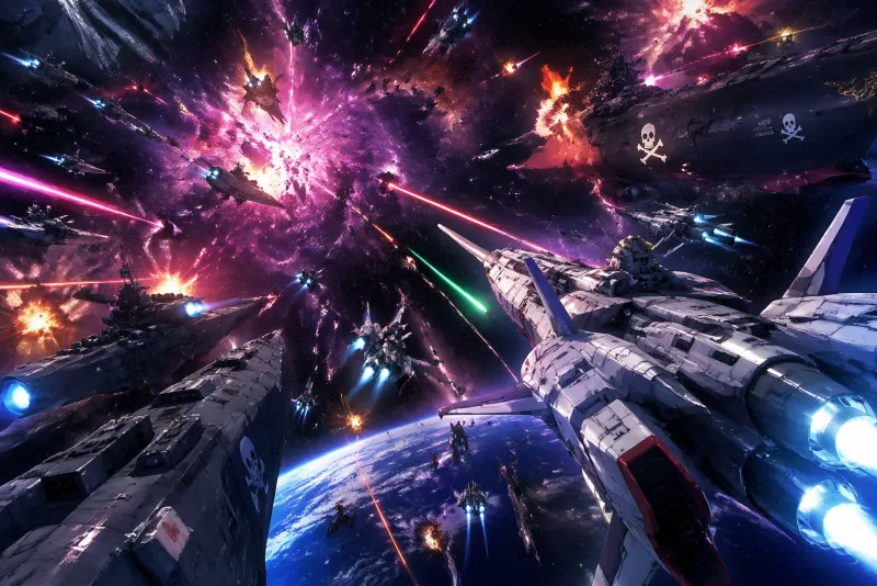 Anime AI generated Cinematic style