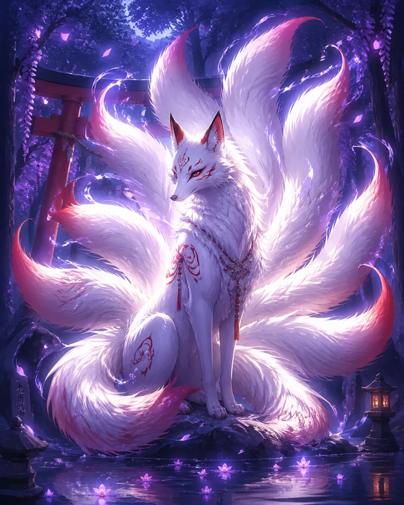 AI generated anime - Yokai style