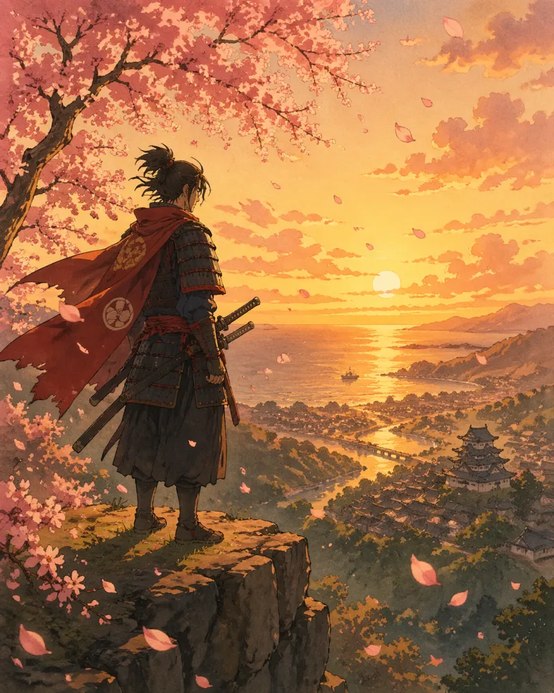 Anime AI generated Ghibli style