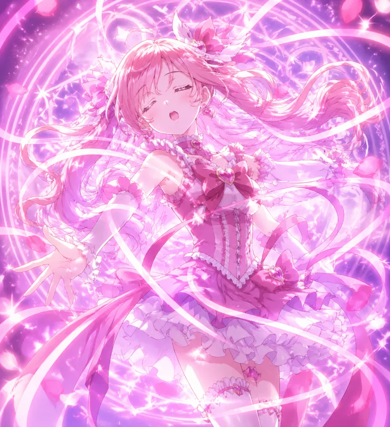 AI generated anime - Magical style