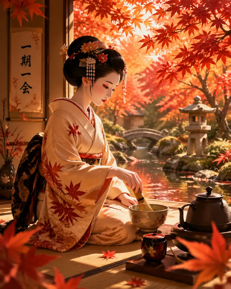 AI generated anime - Traditional style